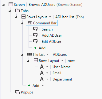 AddEdit Screen